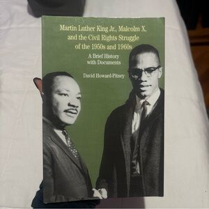 Martin Luther King Jr., Malcolm X Civil Rights History - Green Cover